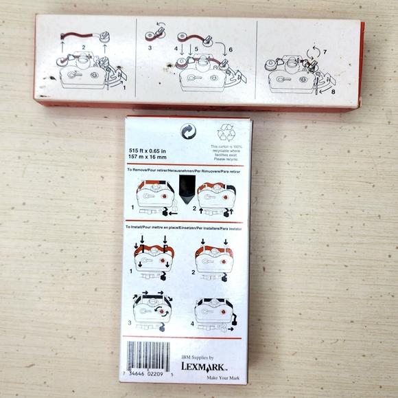 NIB IBM Correctible Film Ribbon & Open Box IBM Lift Off Tape - Picture 7 of 8